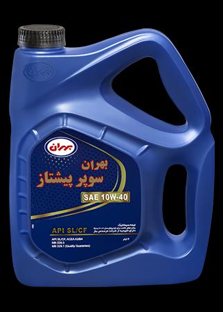 روغن موتور بهران سوپر پیشتاز SWA۱۰-۴۰ حجم ۴ لیتری    روغن موتور بهران