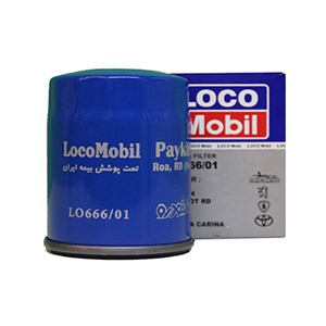 فیلتر روغن کد LO۶۶۶/۰۱ -۱ مناسب پیکان ، پژو RD،پژو ROA-طرح جدید    فیلتر لوکومبیل