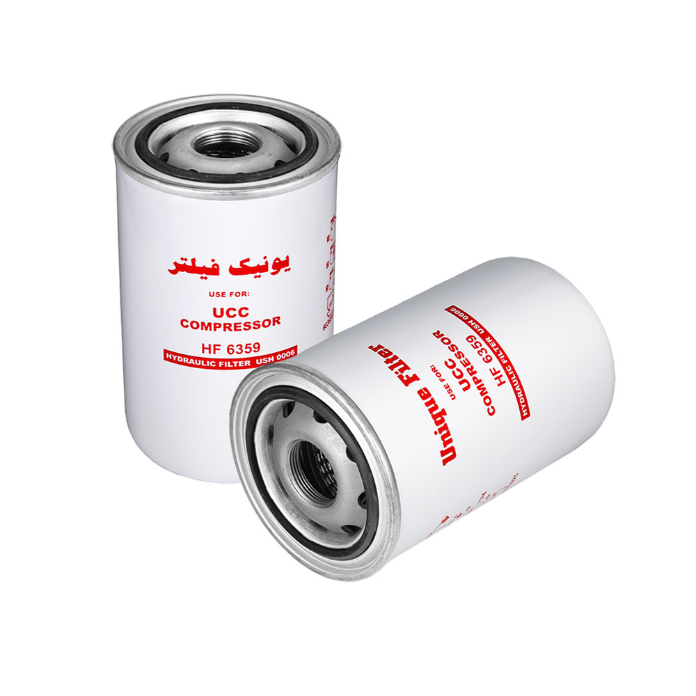 فیلتر هیدرولیک کد USH ۰۰۰۶ مناسب کمپرسور UCC بلند    یونیک فیلتر