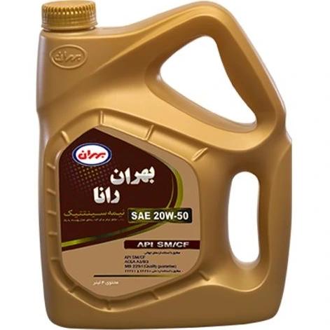 روغن موتور بهران رانا ۲۰W ۵۰ چهار لیتری