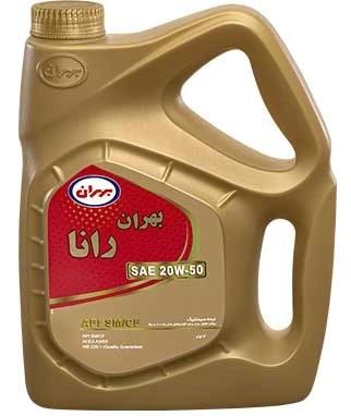 روغن موتور بهران رانا ۲۰W۵۰ پنج لیتری